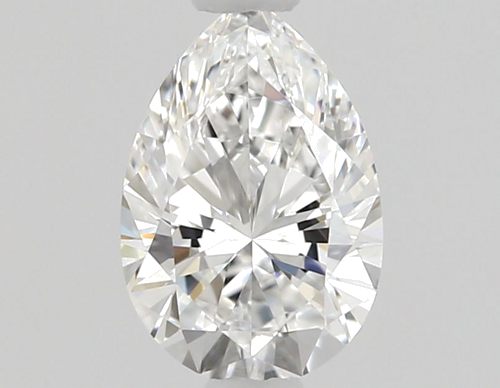 0.5 carat D-VVS2 Natūralus Pear Deimantas (1)