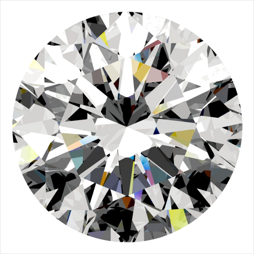 0.3 carat G-VVS1 Very Good cut Natūralus Round Deimantas (1)