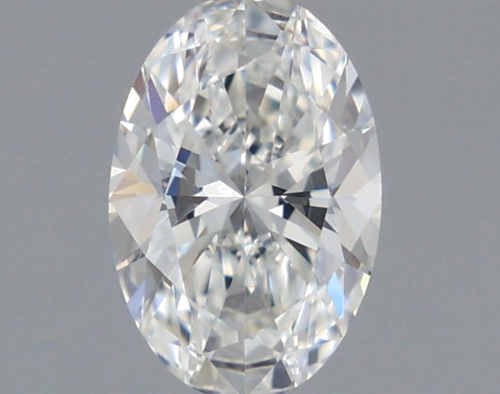 0.51 carat H-VVS1 Natūralus Oval Deimantas (1)