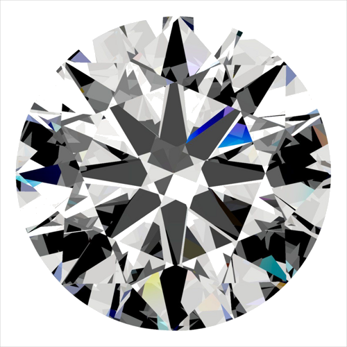 0.3 carat E-SI2 Very Good cut Natūralus Round Deimantas (1)