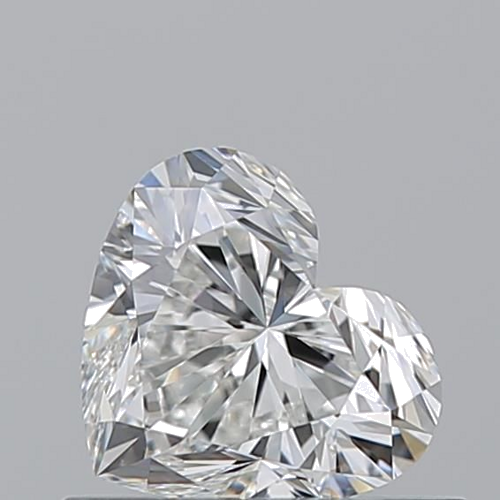 0.6 carat G-VS1 Natūralus Heart Deimantas (1)