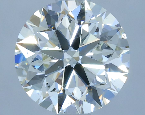 0.81 carat K-SI2 Excellent cut Natūralus Round Deimantas (1)