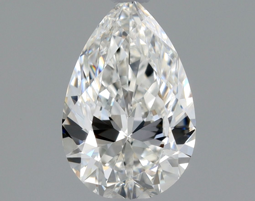 0.43 carat G-VS2 Natūralus Pear Deimantas (1)