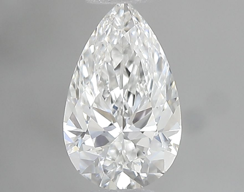 0.36 carat F-VVS1 Natūralus Pear Deimantas (1)