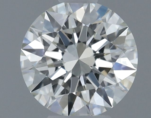 0.42 carat I-VVS2 Excellent cut Natūralus Round Deimantas (1)