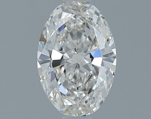 0.5 carat F-SI1 Natūralus Oval Deimantas (1)