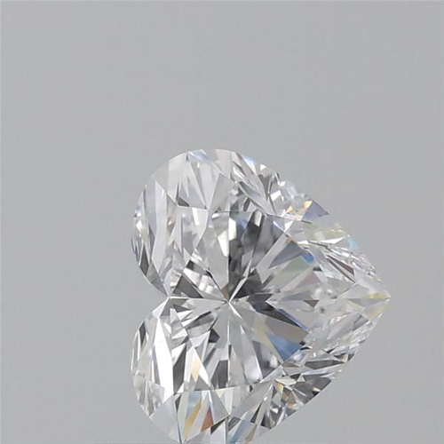 1.01 carat D-VVS2 Natūralus Heart Deimantas (1)