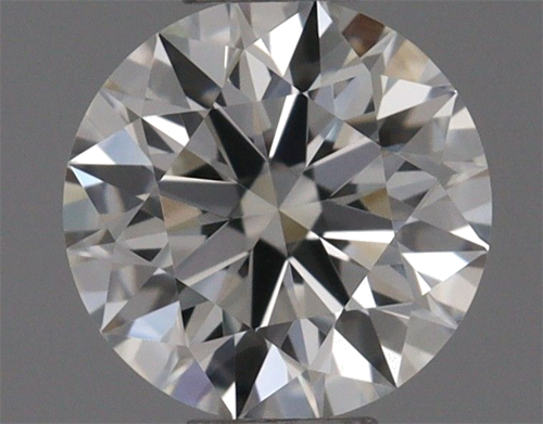 0.35 carat H-VVS2 Excellent cut Natūralus Round Deimantas (1)