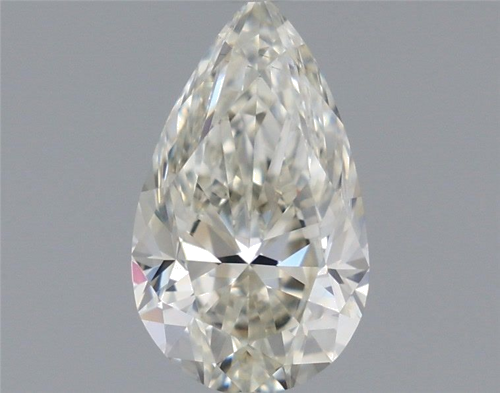 0.8 carat J-VVS2 Natūralus Pear Deimantas (1)