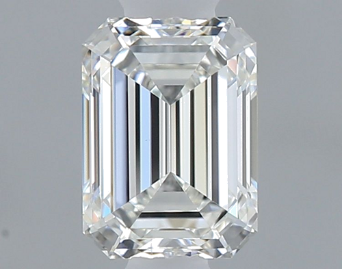 0.45 carat H-VVS2 Natūralus Emerald Deimantas (1)