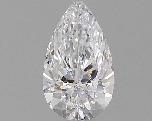 0.32 carat D-VVS2 Natūralus Pear Deimantas (1)