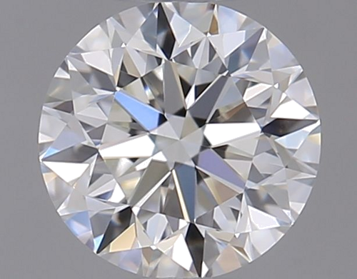 0.5 carat I-VVS2 Very Good cut Natūralus Round Deimantas (1)