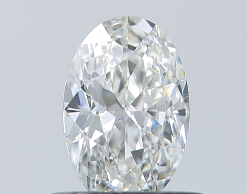 0.5 carat G-SI1 Natūralus Oval Deimantas (1)