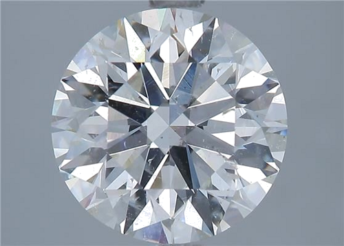 3.11 carat I-SI2 Excellent cut Natūralus Round Deimantas (1)