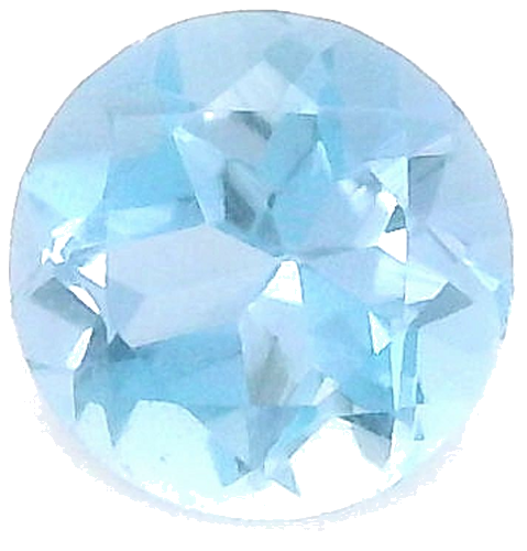 0.23 carat BLUE Round Aquamarine (1)