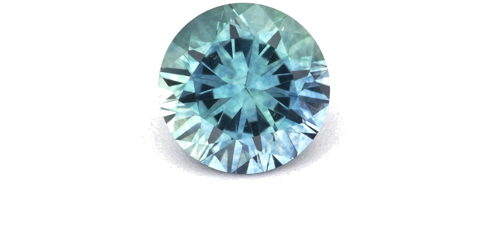 0.66 carat GREEN Round Safyras (1)
