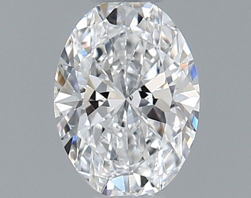 0.41 carat D-SI1 Natūralus Oval Deimantas (1)