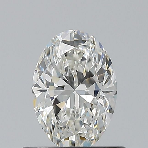 0.6 carat G-VS1 Natūralus Oval Deimantas (1)