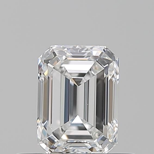0.51 carat F-VVS2 Natūralus Emerald Deimantas (1)