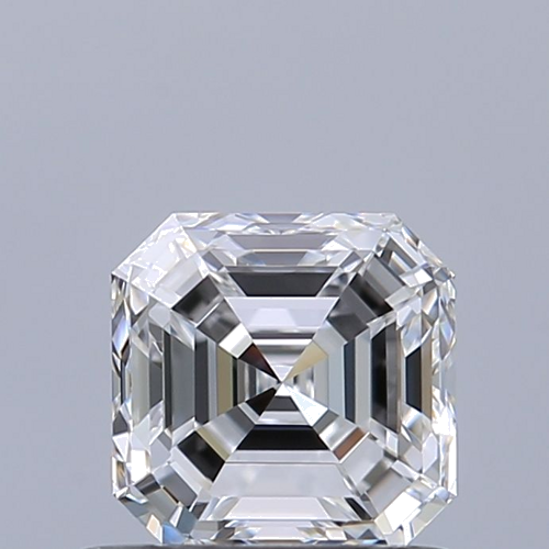 0.7 carat D-VVS1 Natūralus Asscher Deimantas (1)