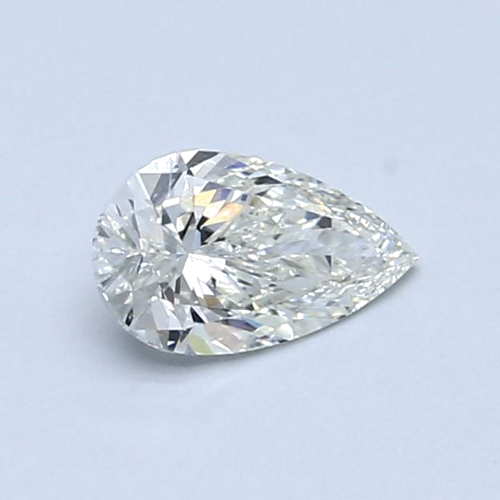 0.5 carat K-VS2 Natūralus Pear Deimantas (1)