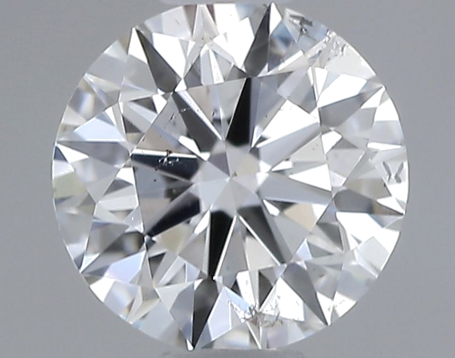 0.57 carat F-SI1 Excellent cut Natūralus Round Deimantas (1)