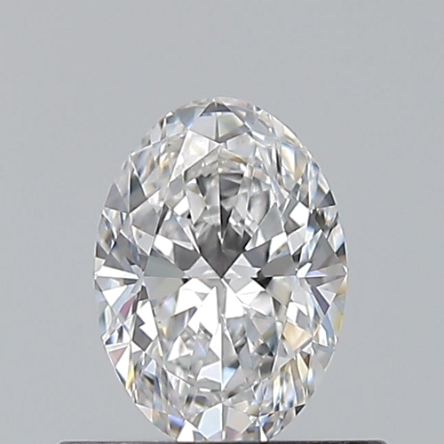 0.5 carat E-VVS1 Natūralus Oval Deimantas (1)