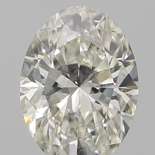 0.54 carat K-VVS2 Natūralus Oval Deimantas (1)