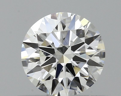 0.5 carat F-VVS2 Excellent cut Natūralus Round Deimantas (1)
