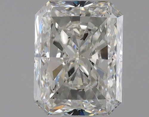 1.01 carat J-SI1 Natūralus Radiant Deimantas (1)