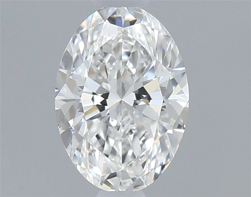 0.5 carat F-VVS1 Natūralus Oval Deimantas (1)
