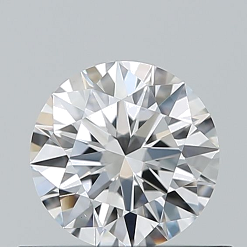 0.5 carat D-VS2 Excellent cut Natūralus Round Deimantas (1)