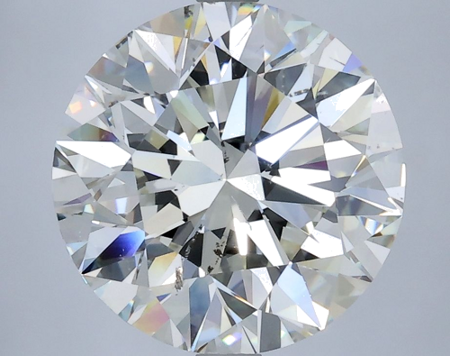 5.01 carat K-SI2 Excellent cut Natūralus Round Deimantas (1)