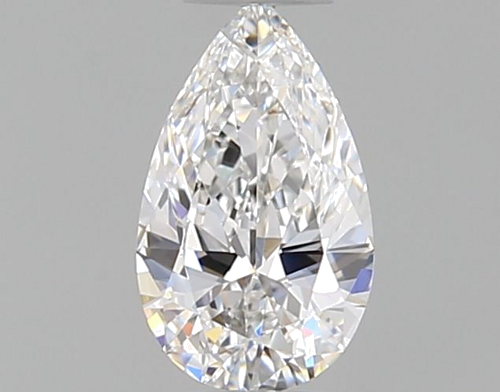 0.26 carat E-IF Natūralus Pear Deimantas (1)