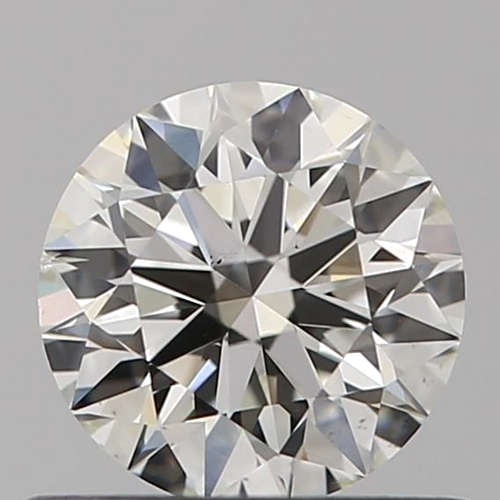 0.53 carat I-SI2 Excellent cut Natūralus Round Deimantas (1)