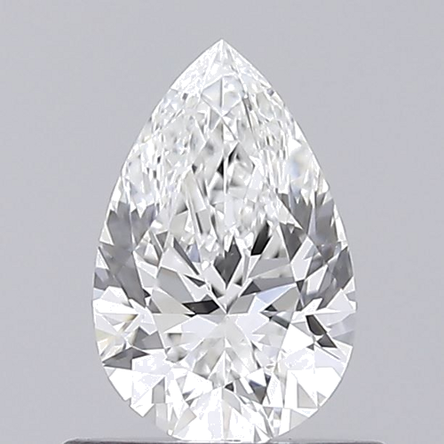 0.51 carat F-VS1 Natūralus Pear Deimantas (1)