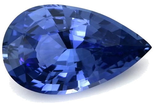 4.04 carat BLUE Pear Safyras (1)