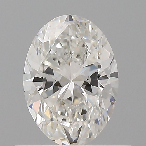 0.5 carat F-VVS1 Natūralus Oval Deimantas (1)