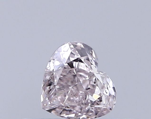 0.31 carat Fancy Light Pink-SI2 Natūralus Heart Deimantas (1)