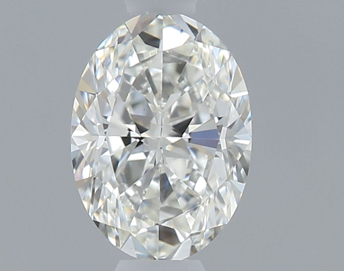 0.5 carat H-VS1 Natūralus Oval Deimantas (1)