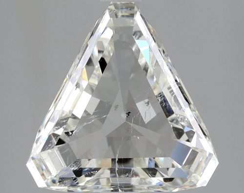 2.5 carat J-SI2 Natūralus Triangular Deimantas (1)