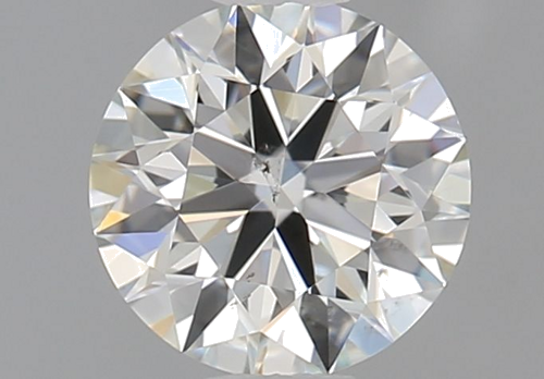 0.5 carat J-SI1 Excellent cut Natūralus Round Deimantas (1)