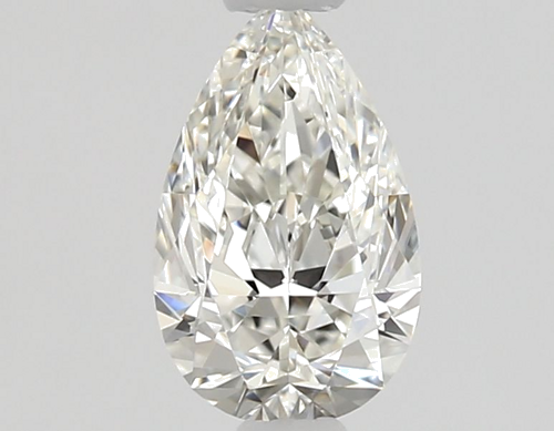 0.56 carat H-VVS1 Natūralus Pear Deimantas (1)
