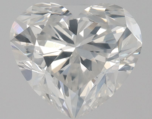 0.91 carat F-SI2 Natūralus Heart Deimantas (1)