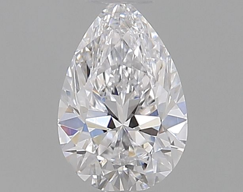 0.27 carat D-VVS1 Natūralus Pear Deimantas (1)