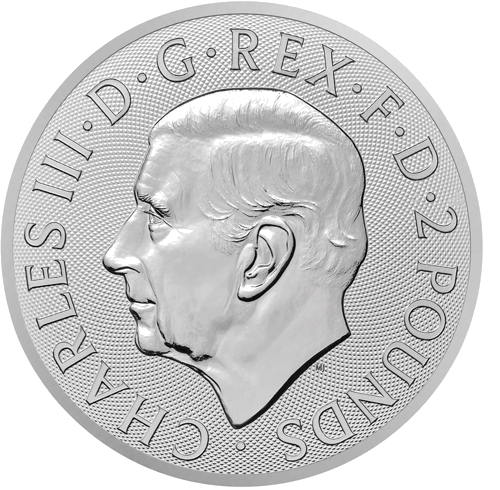1 oz Britų Liūtas 2026 Didžioji Britanija sidabrinė moneta (2)