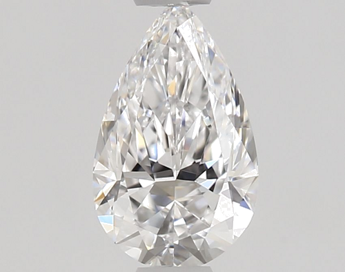 0.56 carat D-FL Natūralus Pear Deimantas (1)