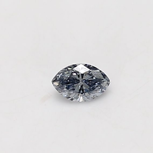 0.15 carat Fancy Intense  Blue-SI1 Natūralus Marquise Deimantas (1)