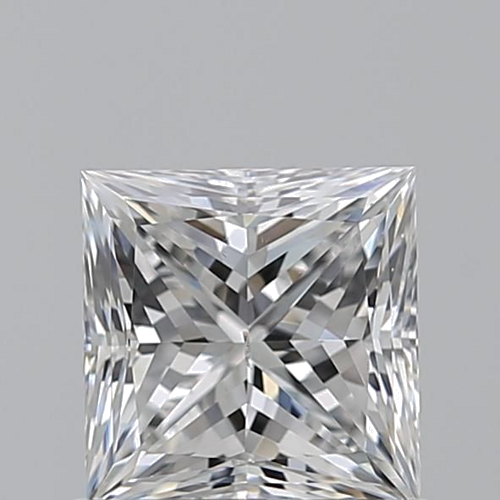 1.01 carat E-SI1 Natūralus Princess Deimantas (1)