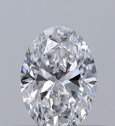 0.34 carat D-VVS1 Natūralus Oval Deimantas (1)